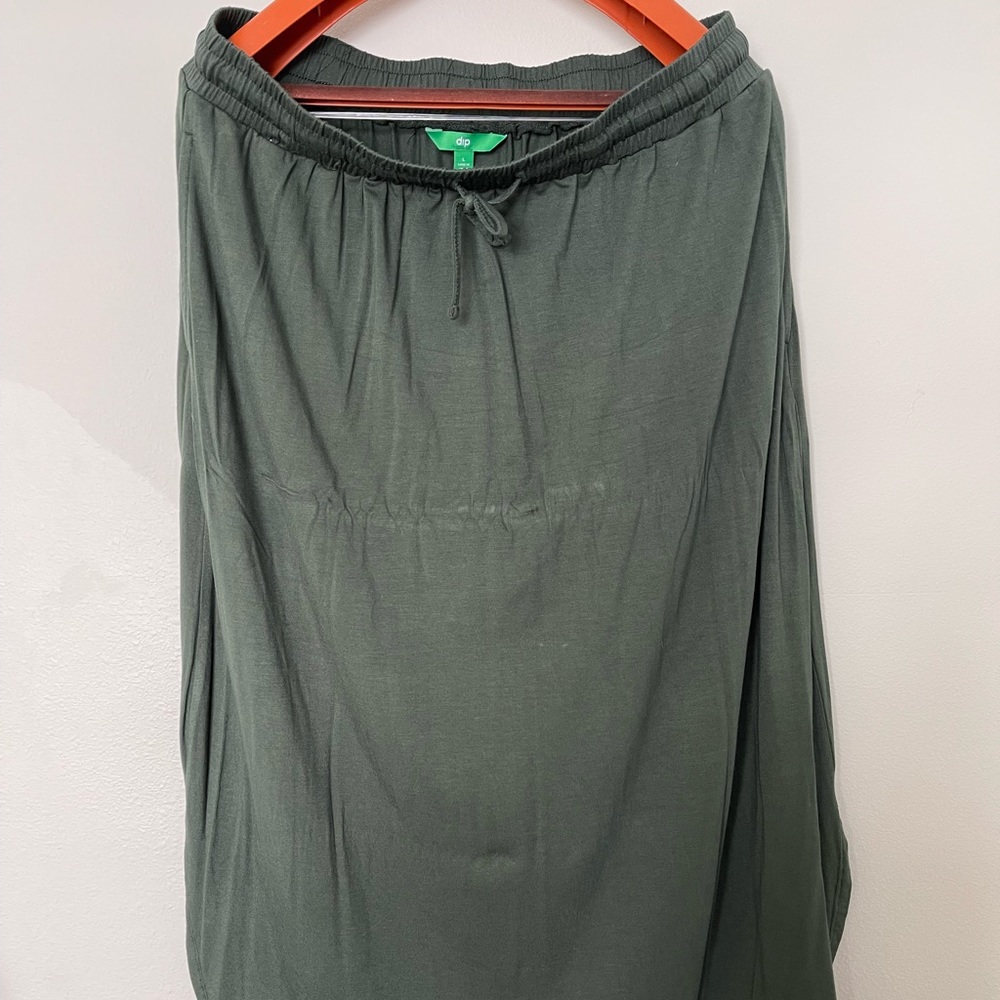 dip skirt -Large - olive